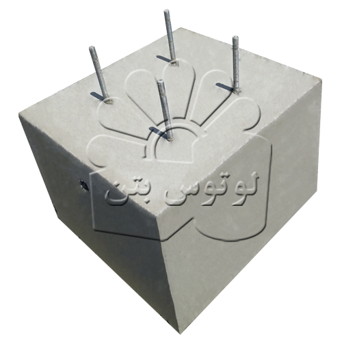 پایه چراغ, فونداسیون تیربرق